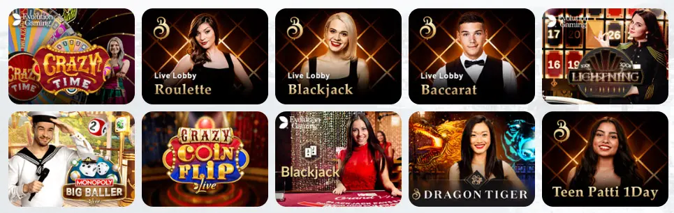 Pure Win Casino live dealer casino games